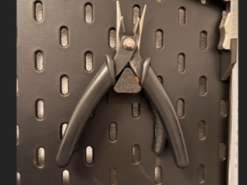 IKEA SKADIS holder for tongs