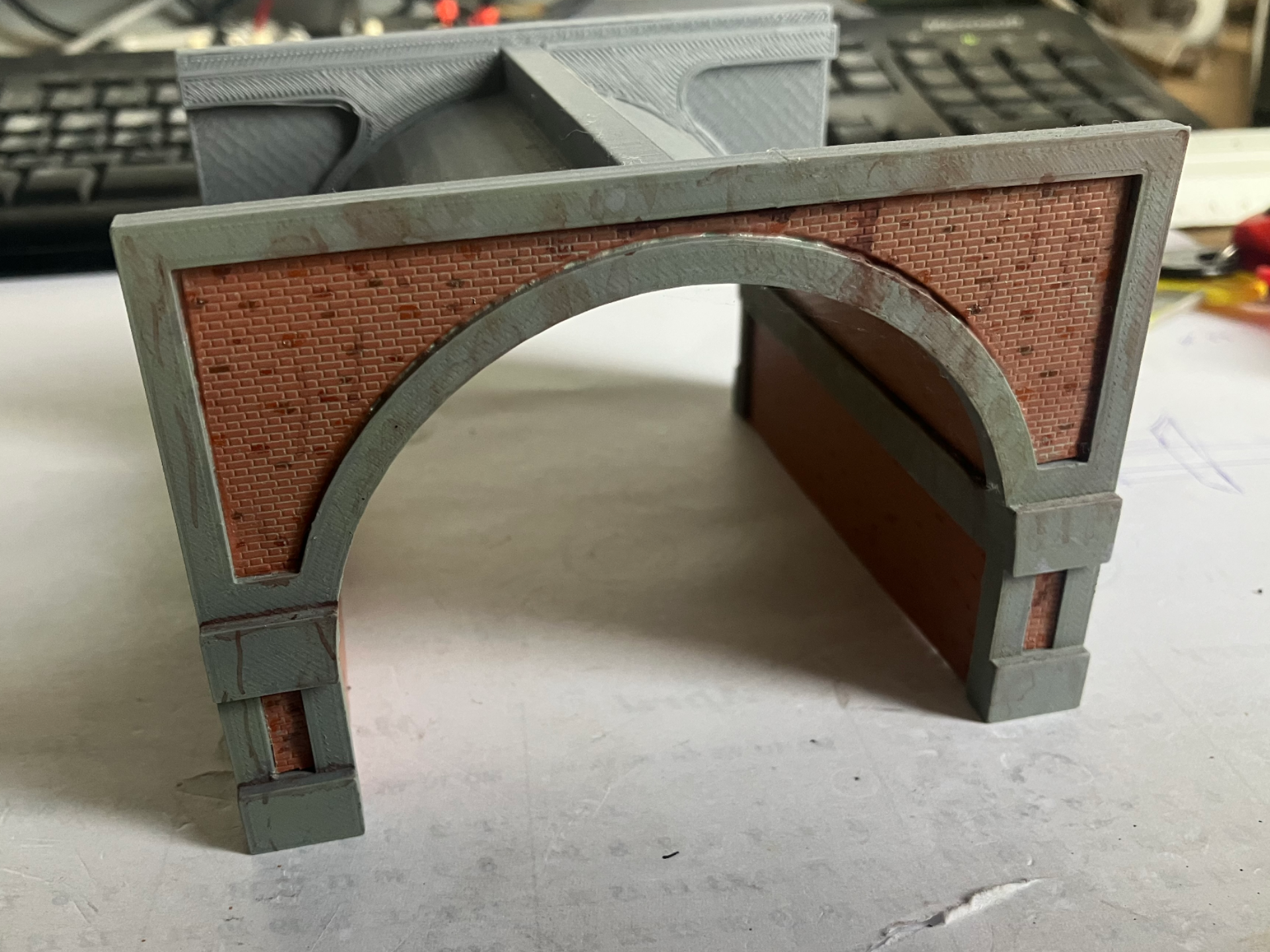 Modeltrain bridge