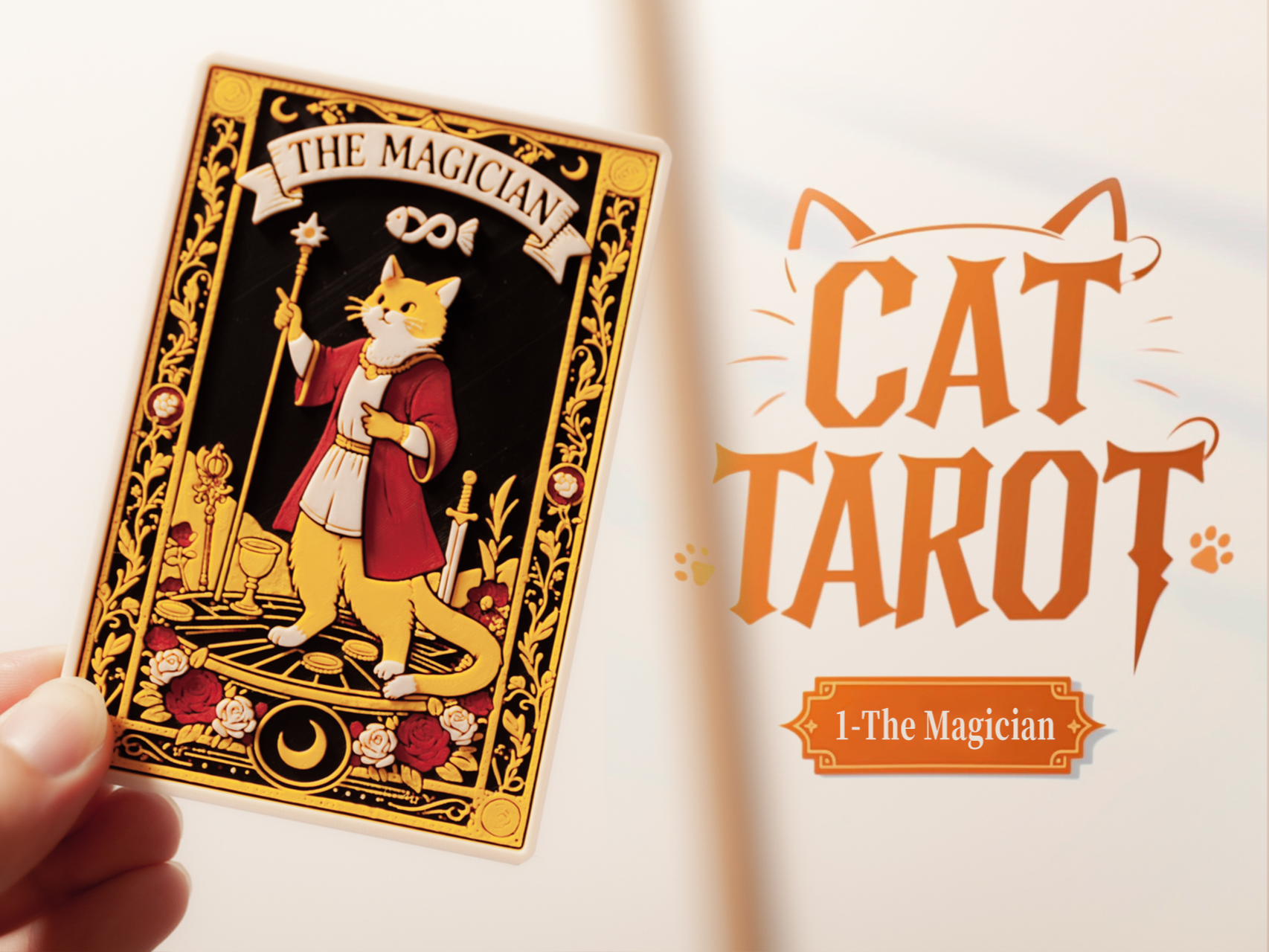 Cat tarot-1-The Magician