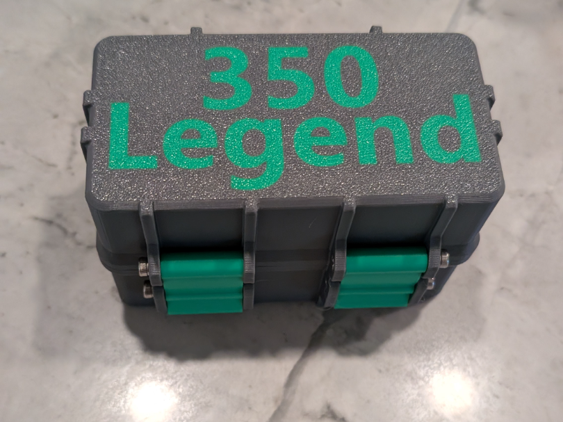 350 Legend 50rnd Ammo Box Lobe Style