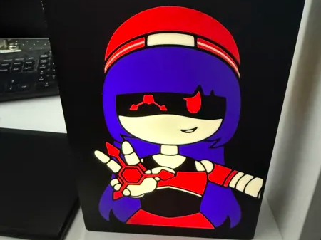 Doll Murder Drones 4-Colour Front-Facing Lightbox