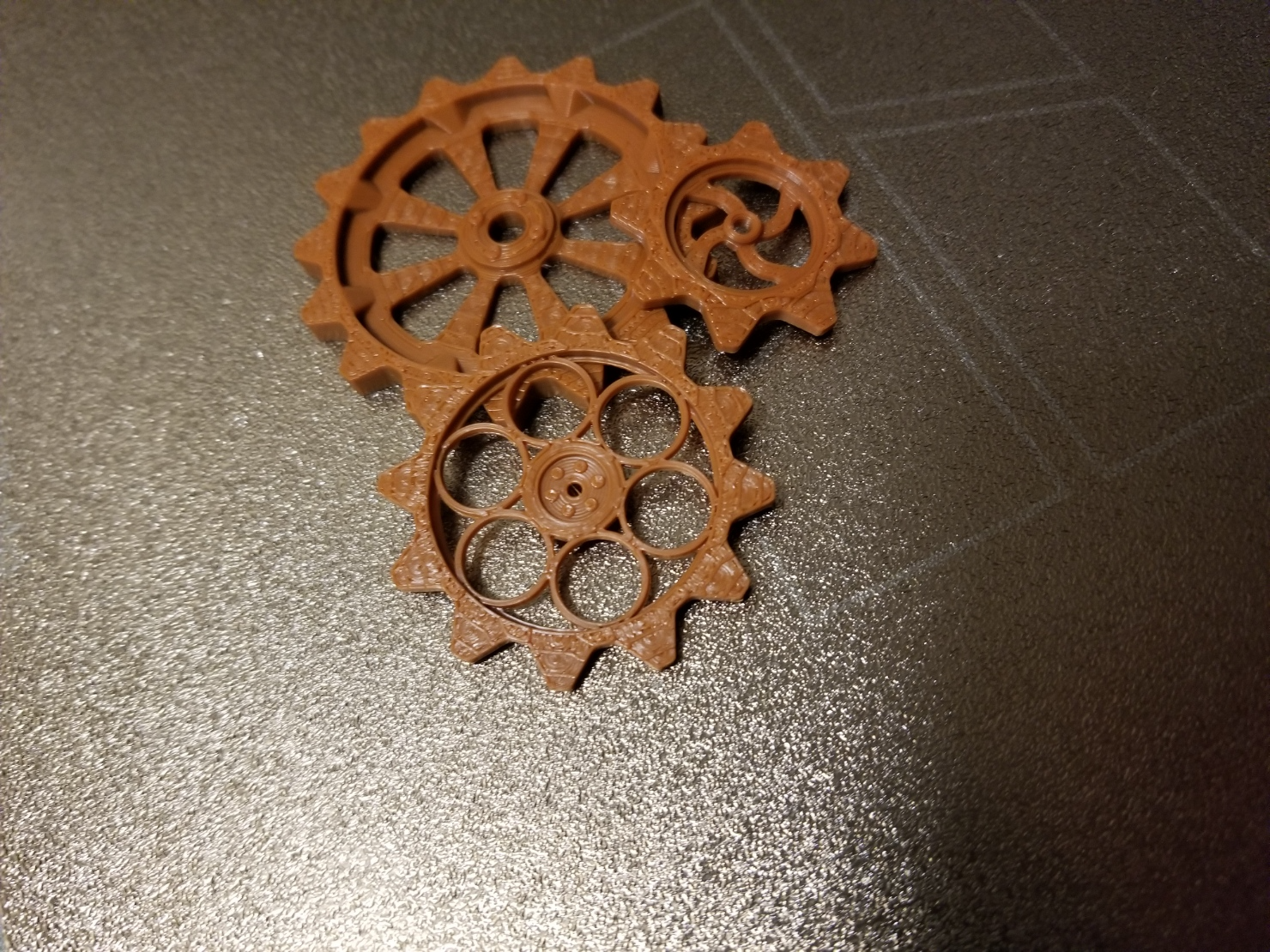 Steampunk Gears - Interlocking