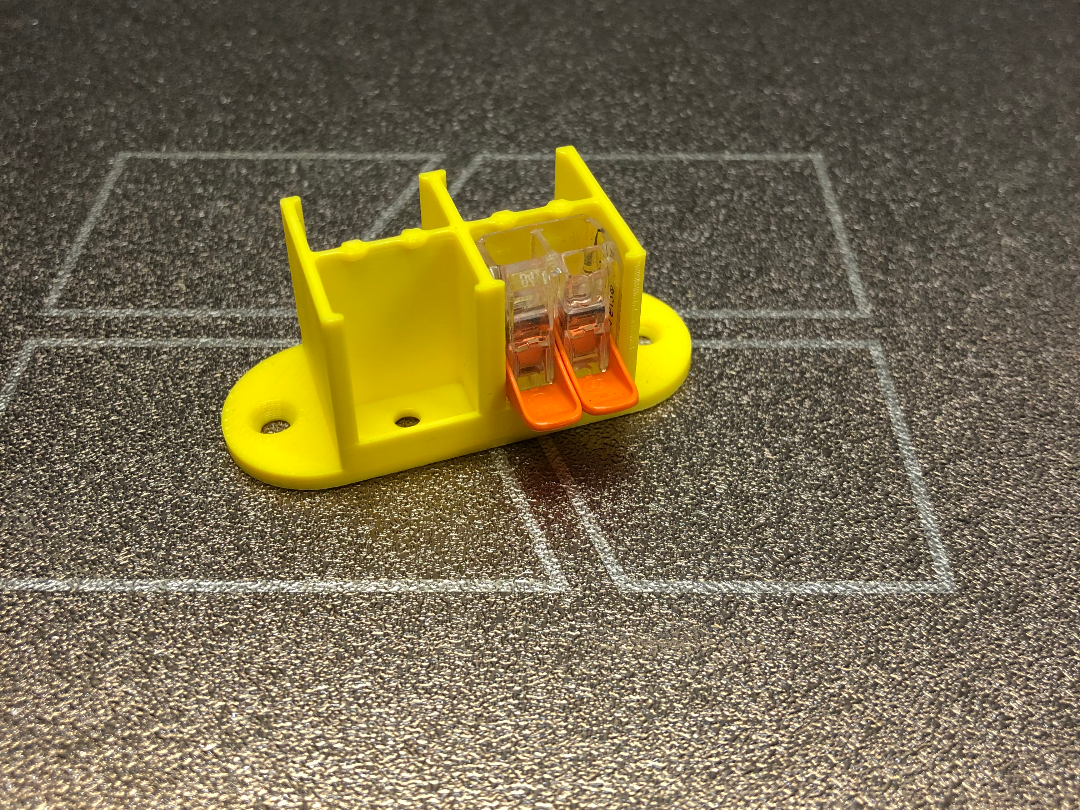 Wago 221 AWG 24-12 Connector modular mount for 2x