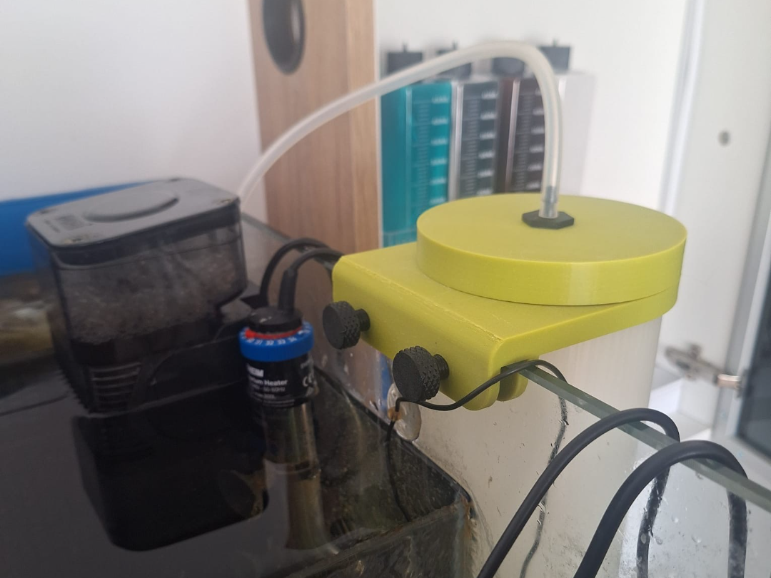 Secador de CO₂ para skimmer colgado! Aumenta el pH