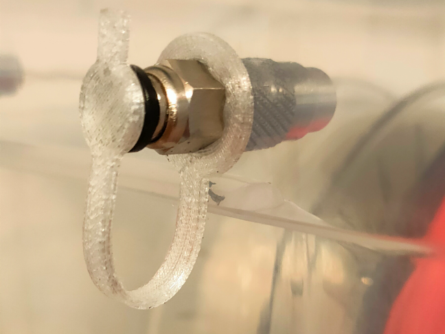 Tube/Hose nozzle seal with plug - TPU