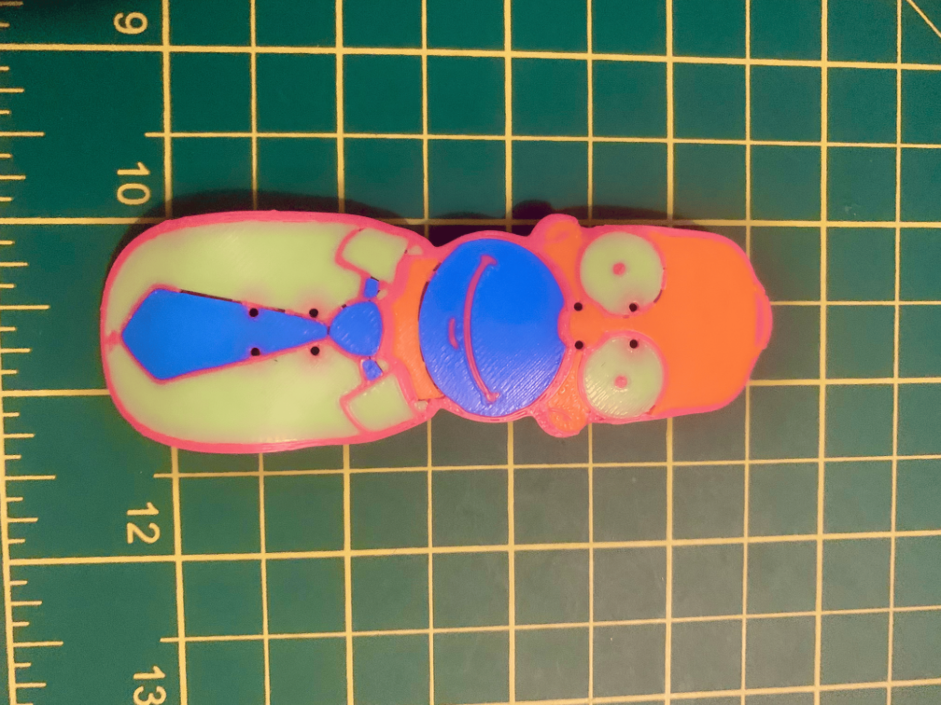 Homer Simpson fingerboard