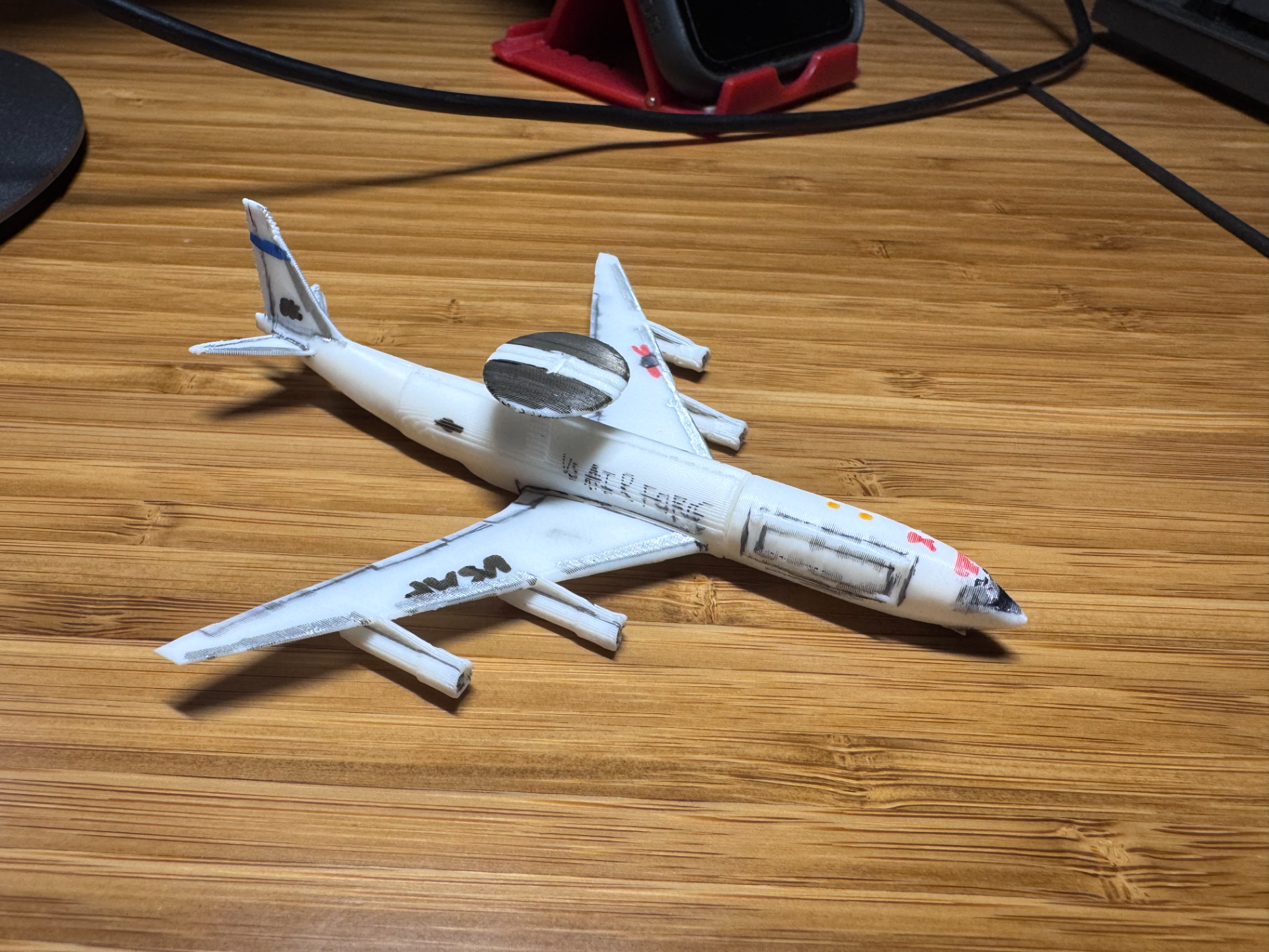 Boeing E-3 Sentry aircraft 1:400