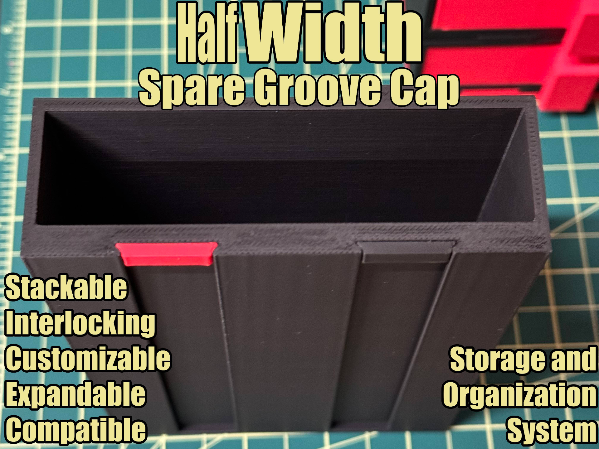 HalfWidth - Spare Groove Cap