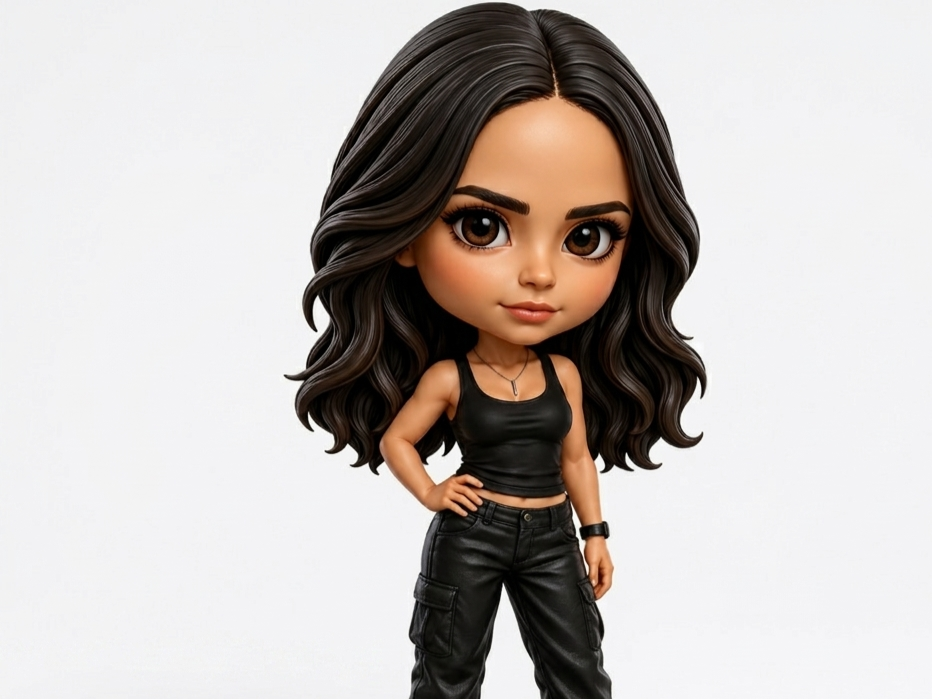 Jordana Brewster From Fast & Furious Chibi Fan Art