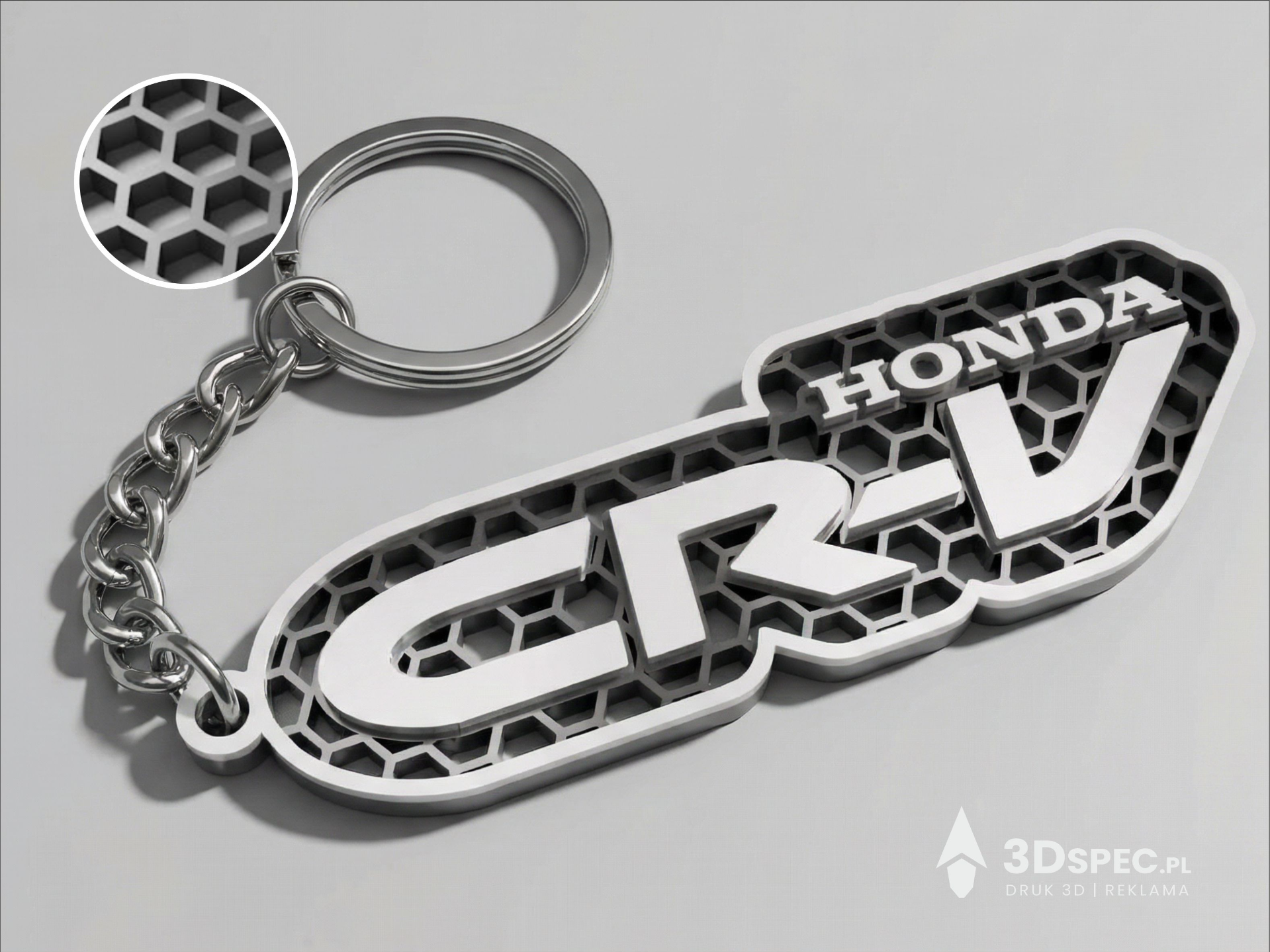 Honda CR-V logo keychain