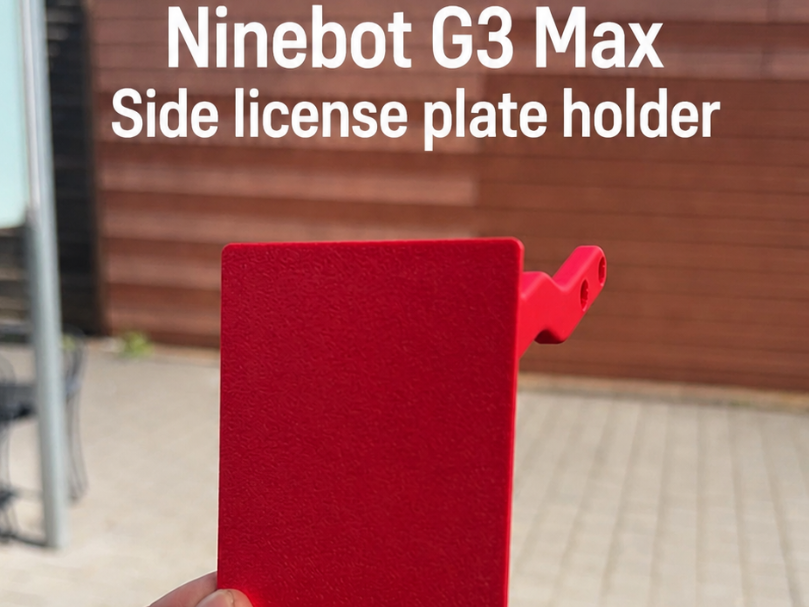 Ninebot G3 Seiten-Kennzeichenhalter
