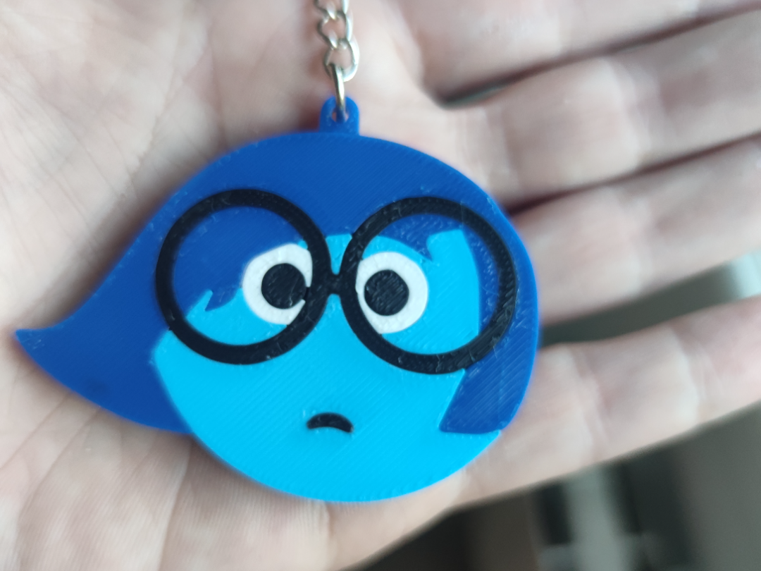 Sadness keychain