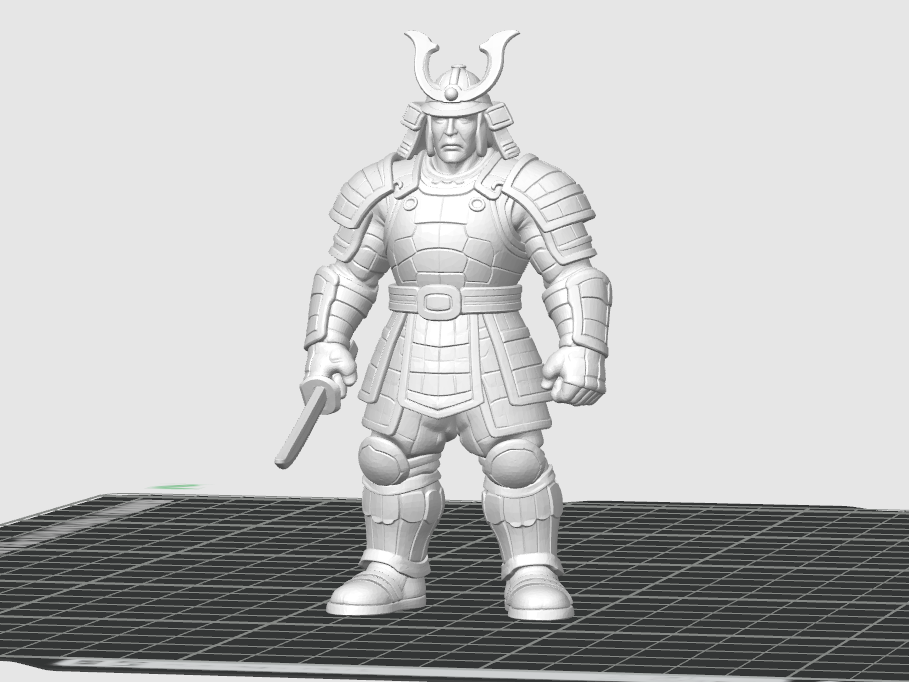 Heavy Samurai figurines
