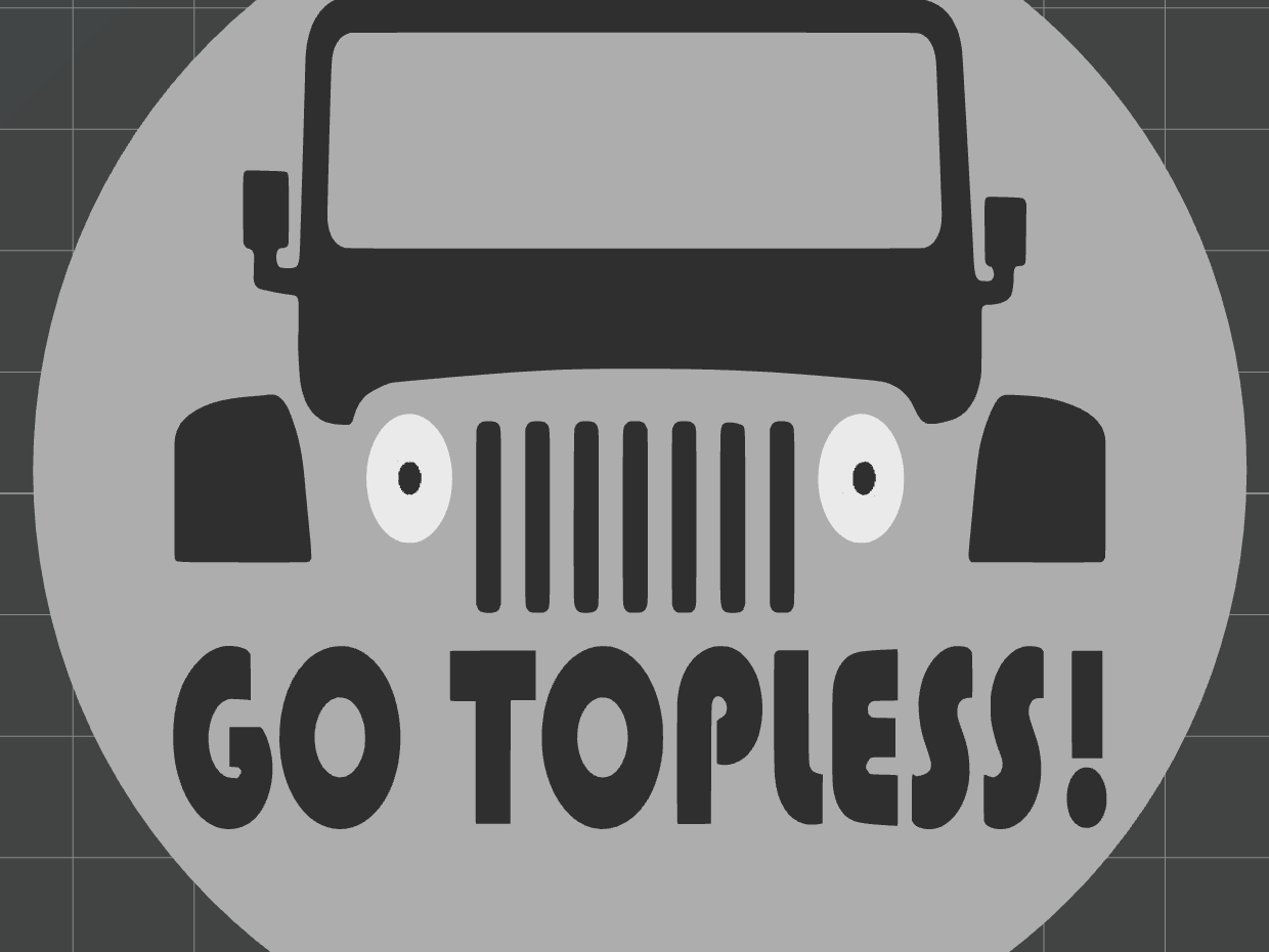 JEEP Go Topless Coaster
