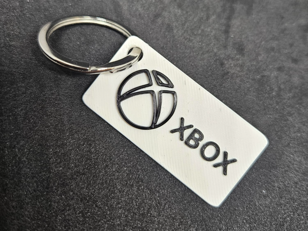 Keychain with the Xbox logo