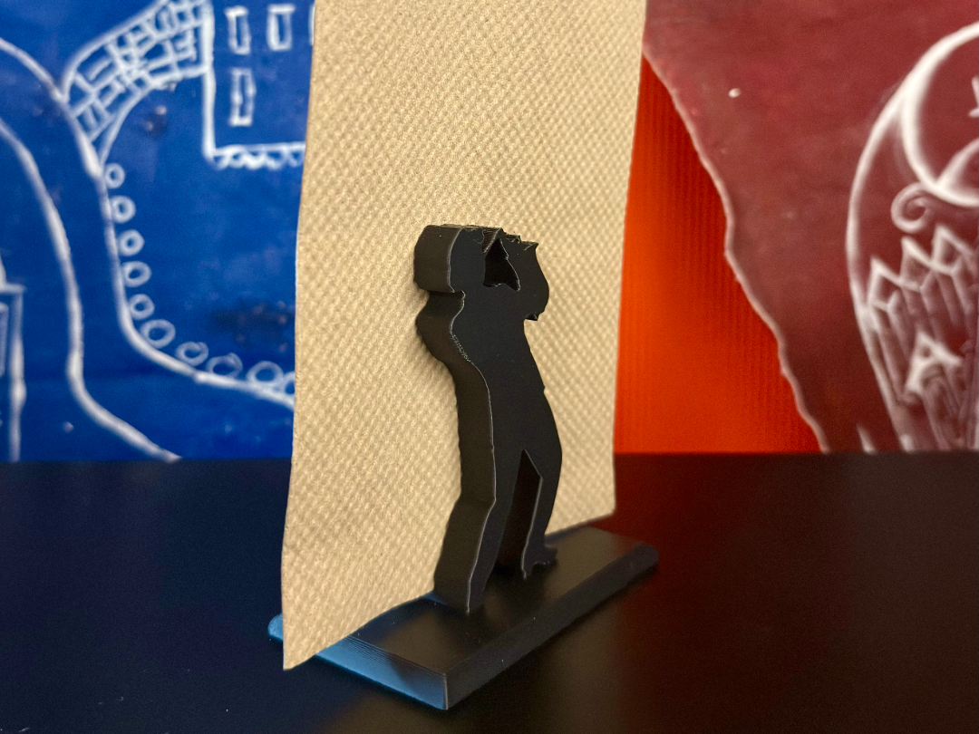 Jazz Themed Menu Holder