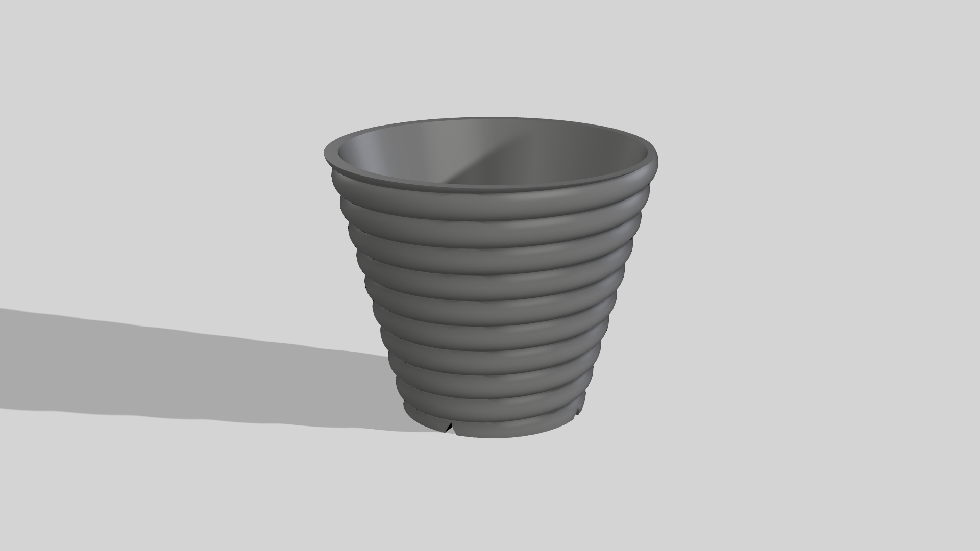 Large Spiral Planter