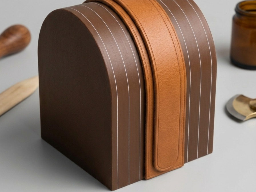 Leather forming block