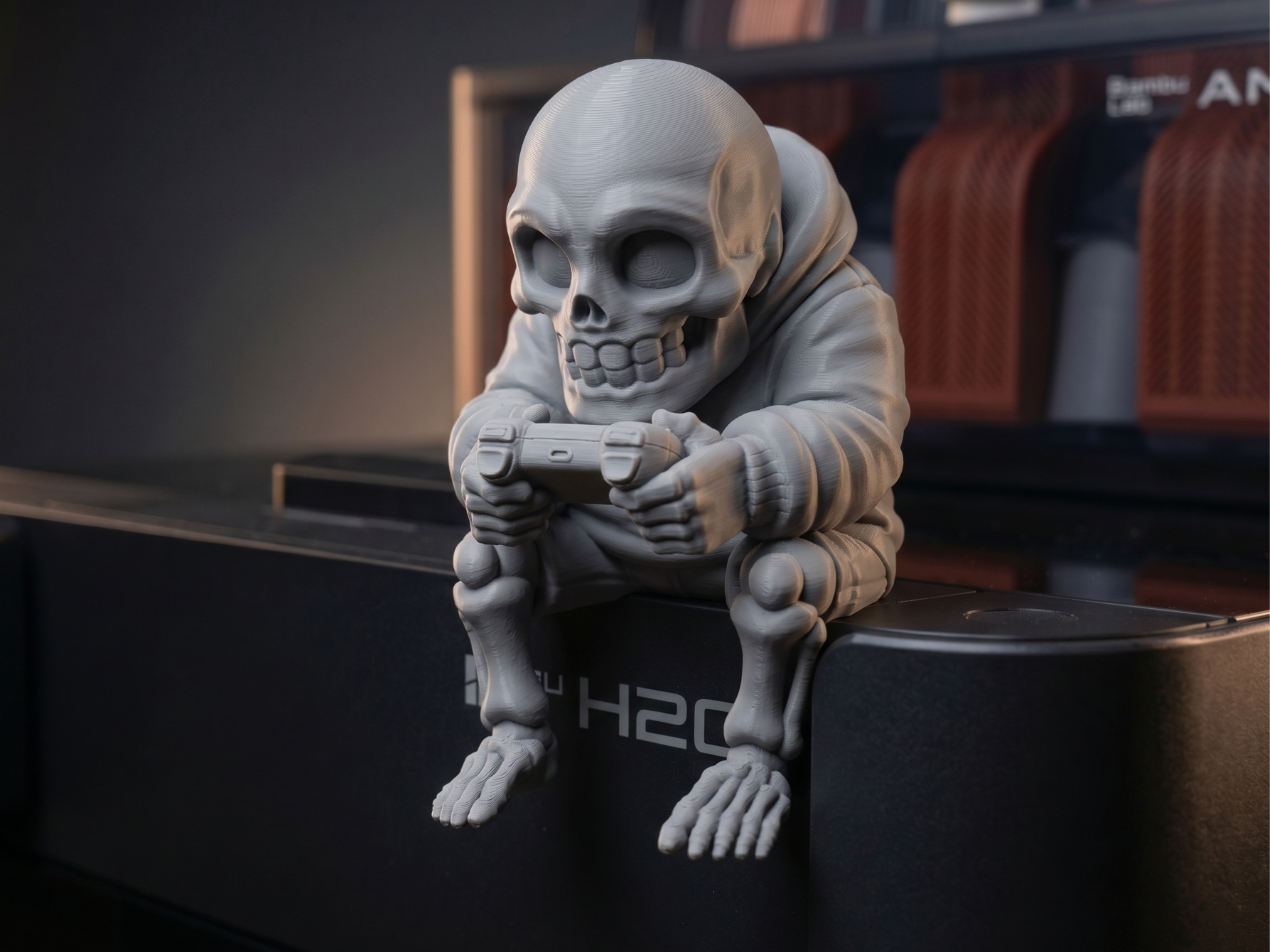 Gaming to the bones - Gamer Skeleton