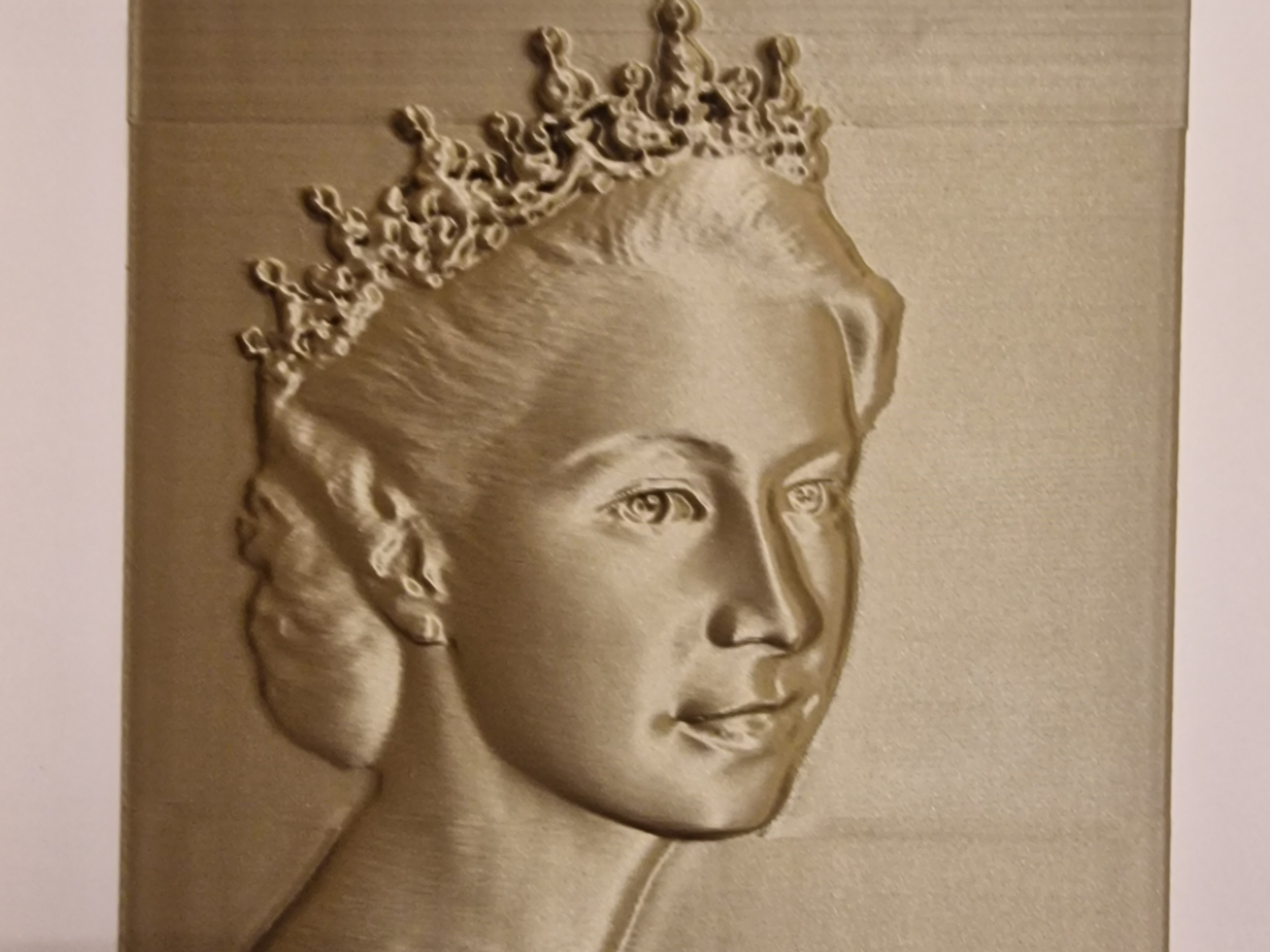 Queen Elizabeth II Relief