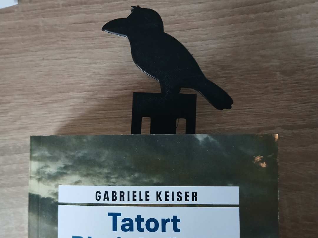 Lesezeichen Rabe