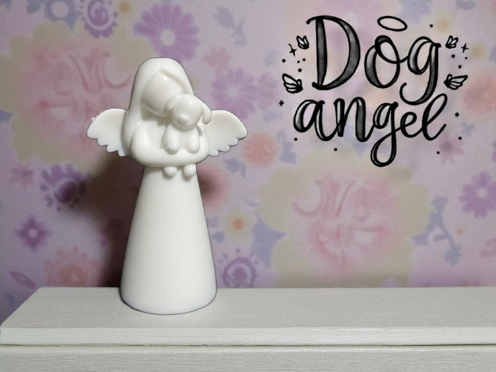 Angel with Dog
