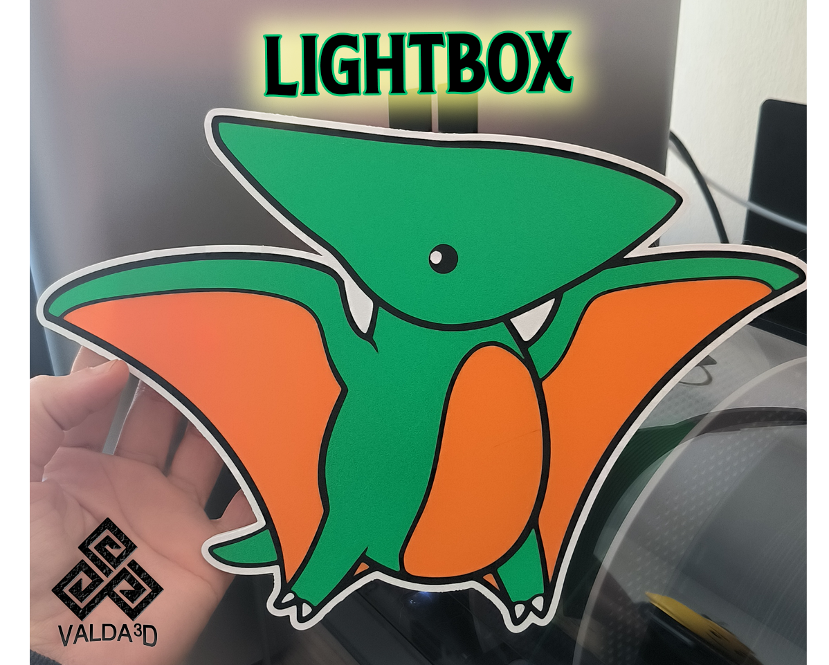 Pterodactyl lightbox