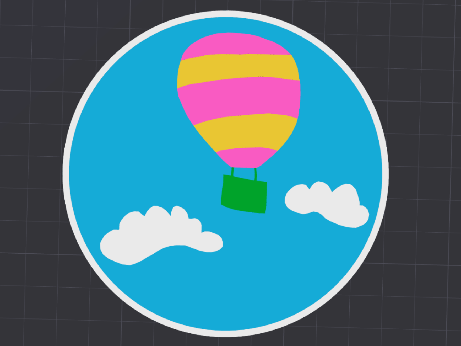 "Oh the Places You'll Go" Coaster - Balloon