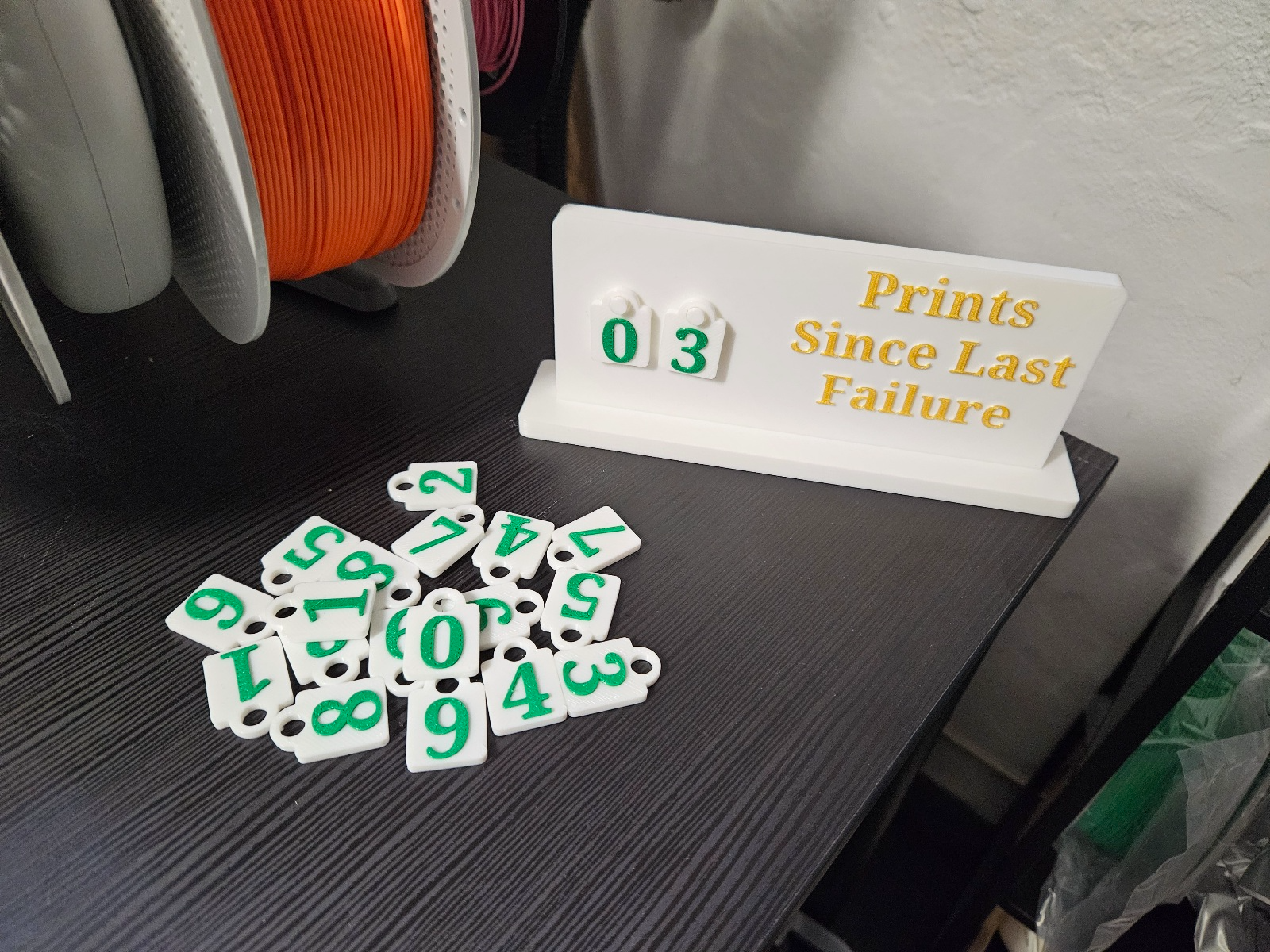 Prints since last fail - Count successful prints
