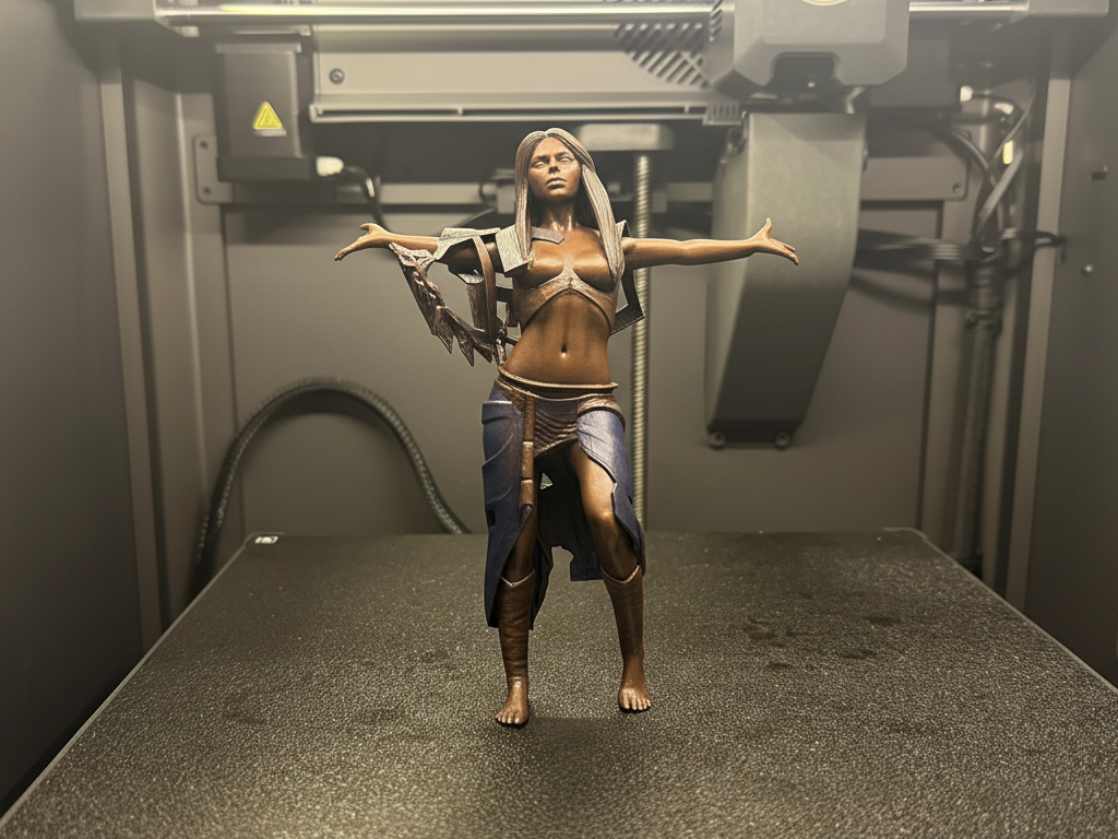 Tribal Lady Arms Wide