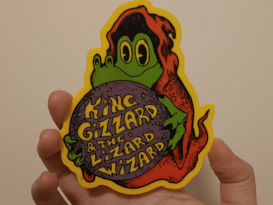 King Gizzard and the Lizard Wizard coaster