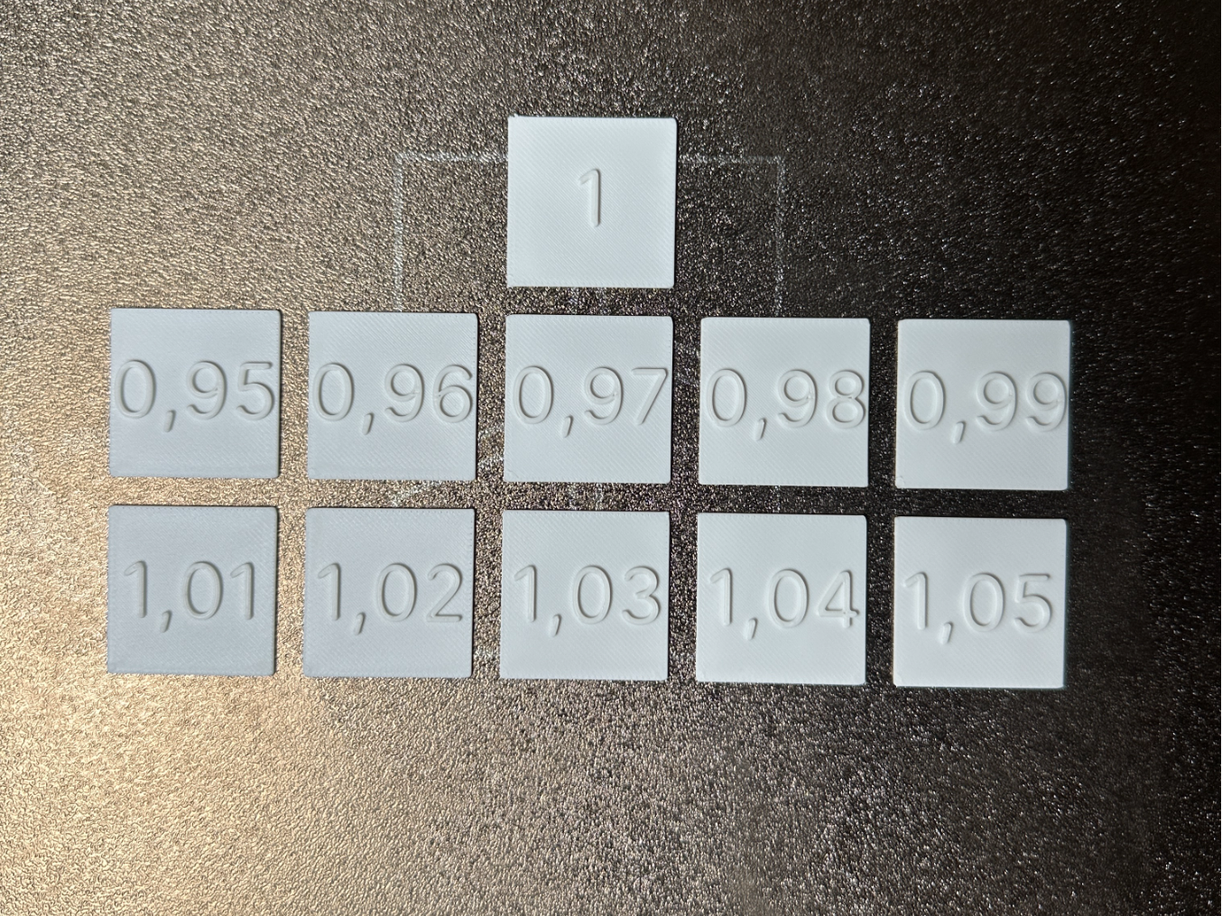 Initial layer layerflow calibration