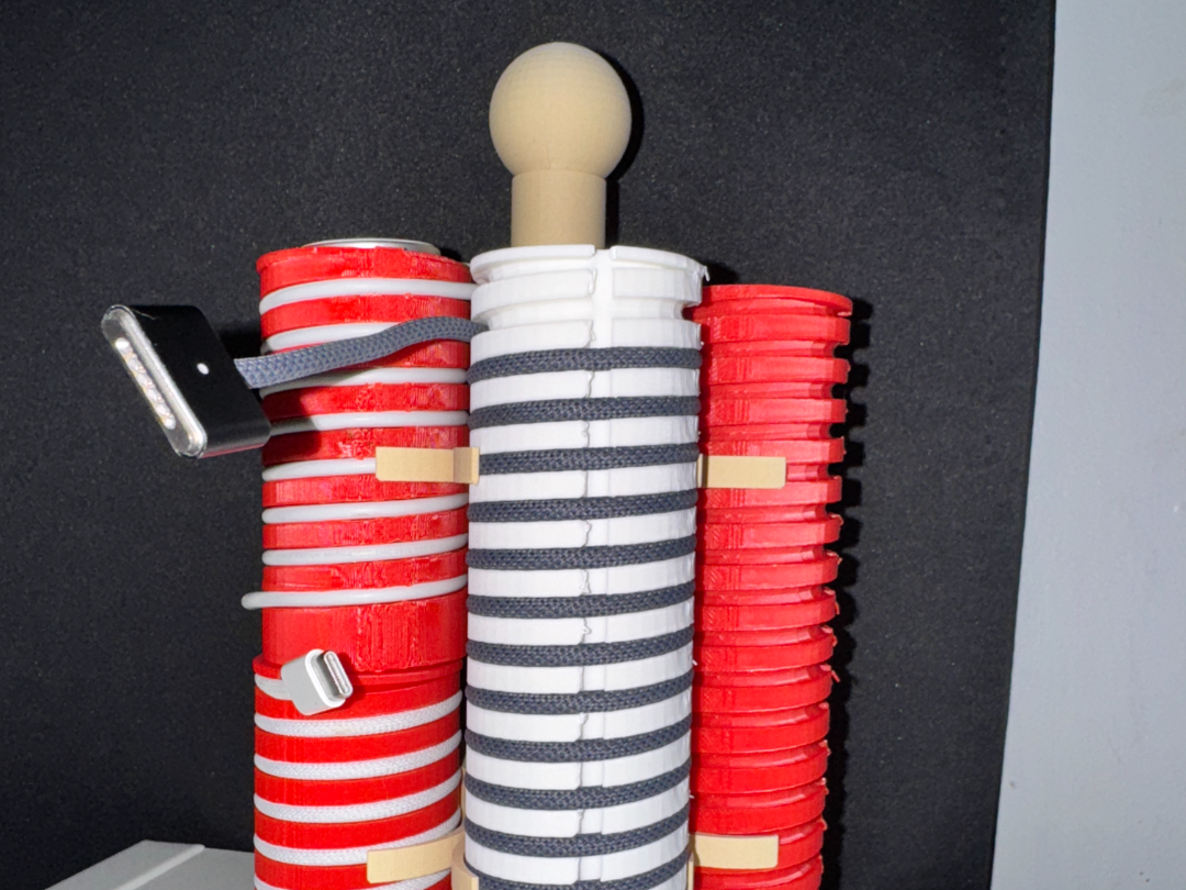 Compact Cable Management System Tower