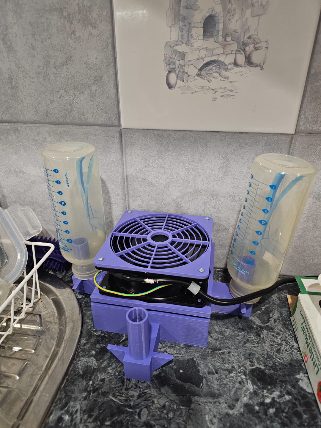 Triple Bottle Dryer - 120mm Fan