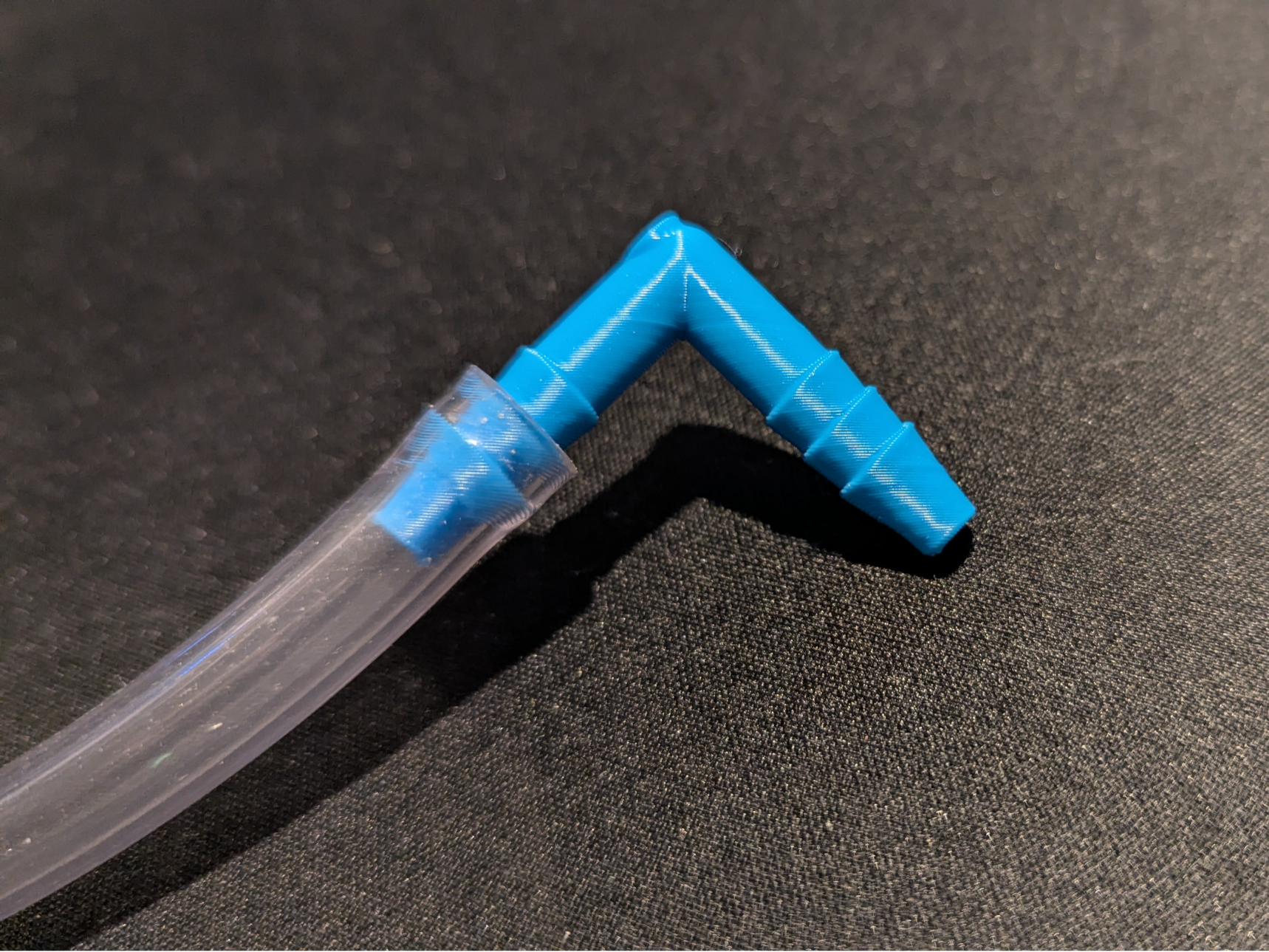 Barbed "L" Connector for 1/4" (6.3mm) ID Tubing
