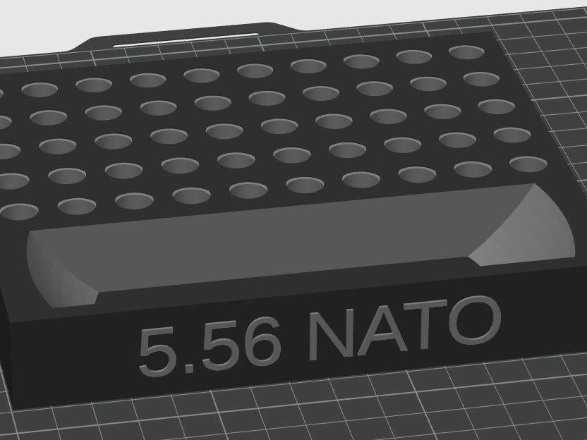556 NATO Reloading Tray