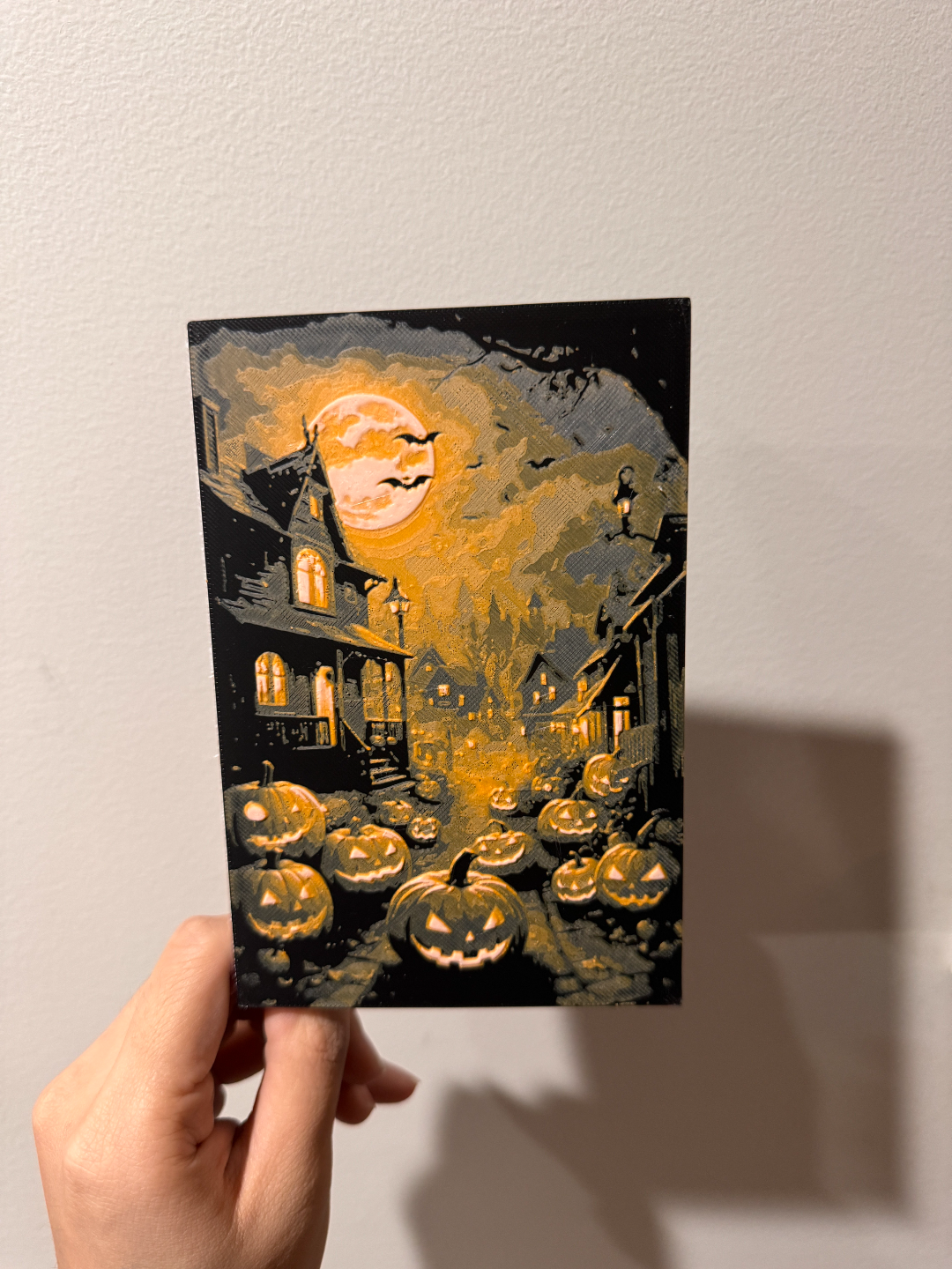 Halloween Greeting Card - Hueforge Print