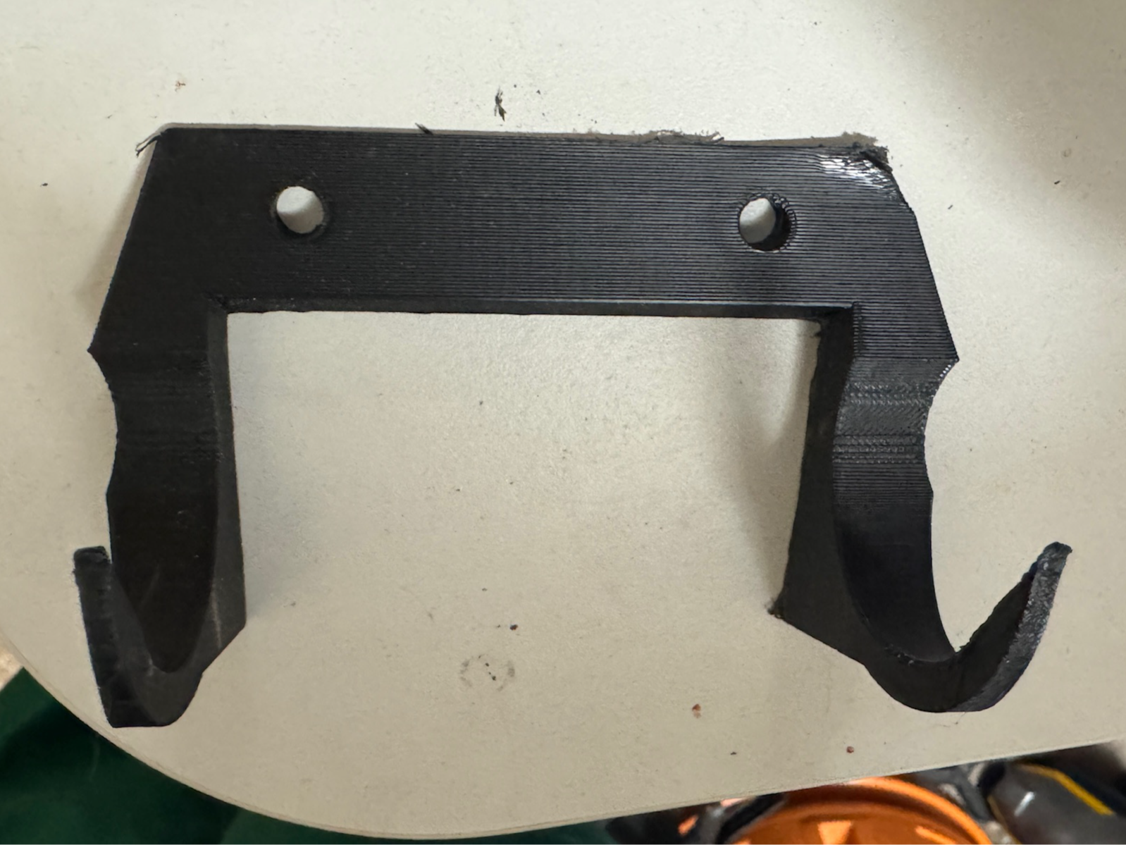 Lightsaber wall mount with screwholes