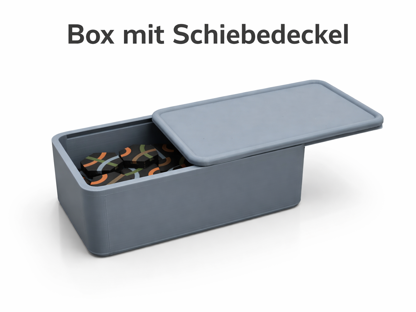 Box mit Schiebedeckel - 2 Größen