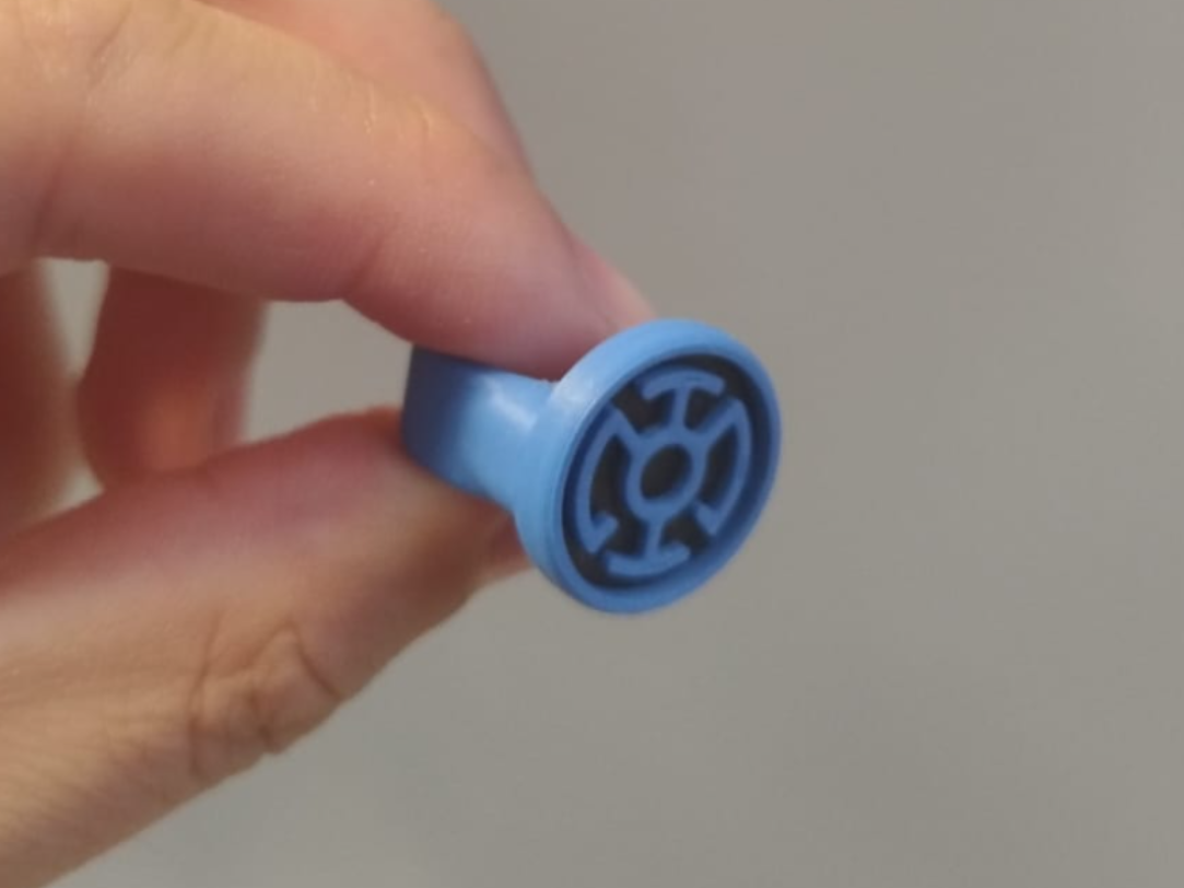 Blue Lantern Ring