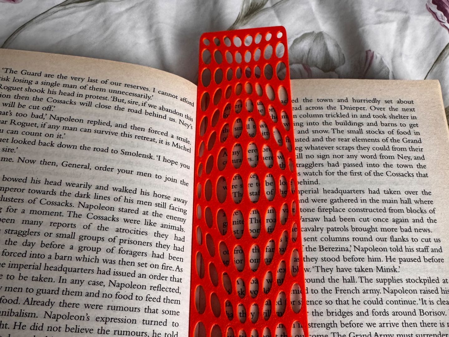 Optical Illusion Bookmark 3D Print