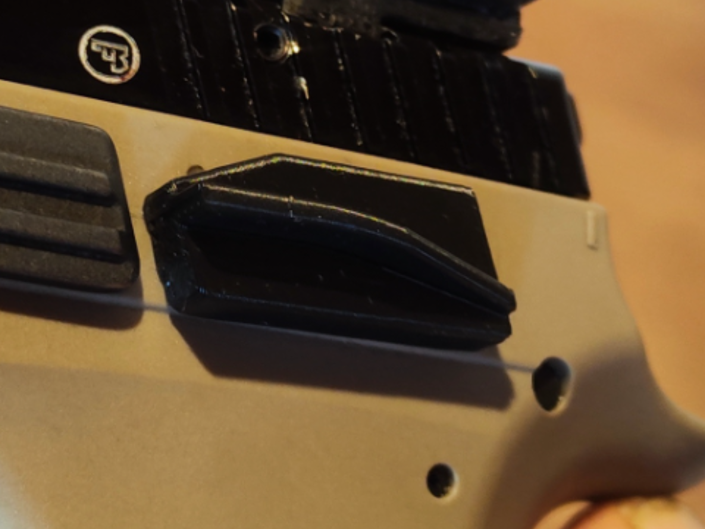 CZ P07 Kadet extender safety