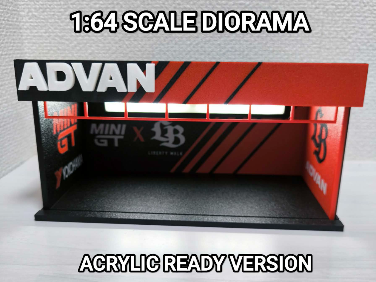 1:64 Scale MiniGT x Libertywalk Diorama