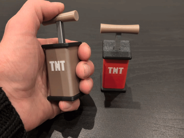 Vintage TNT Detonator Fidget Toy