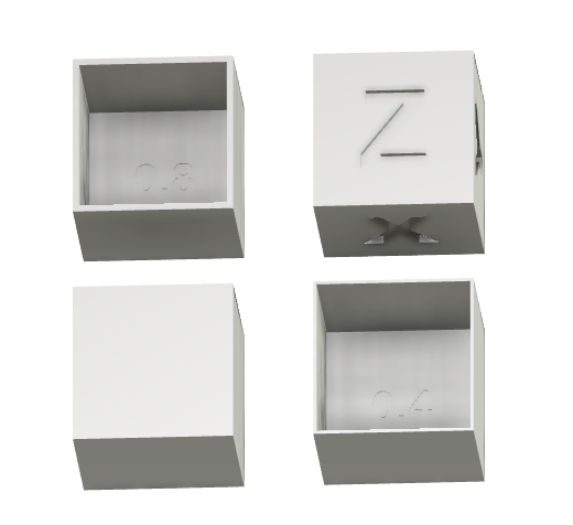 Precision Calibration Cube Set