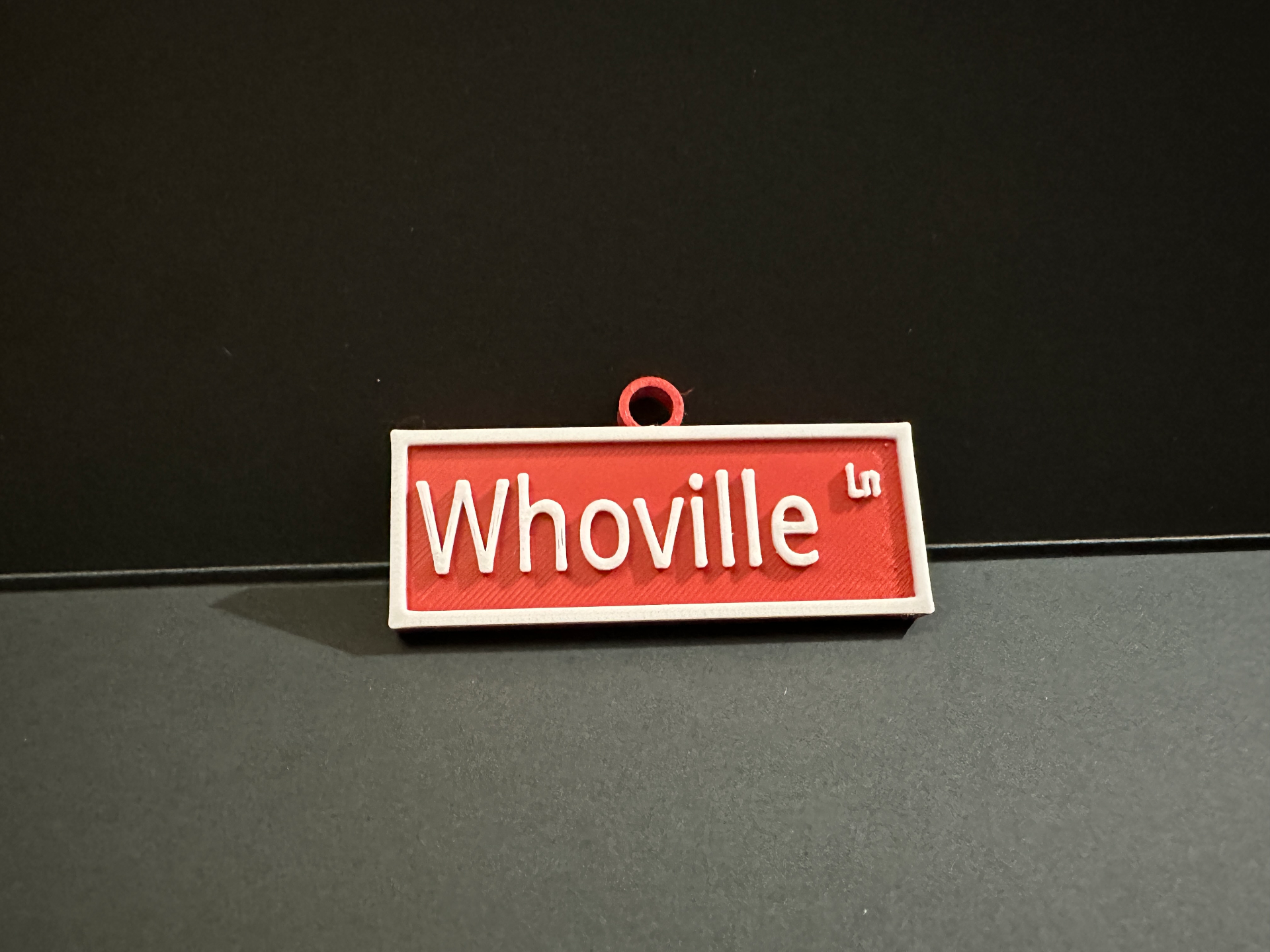 Whoville Lane Christmas tree decoration NO AMS