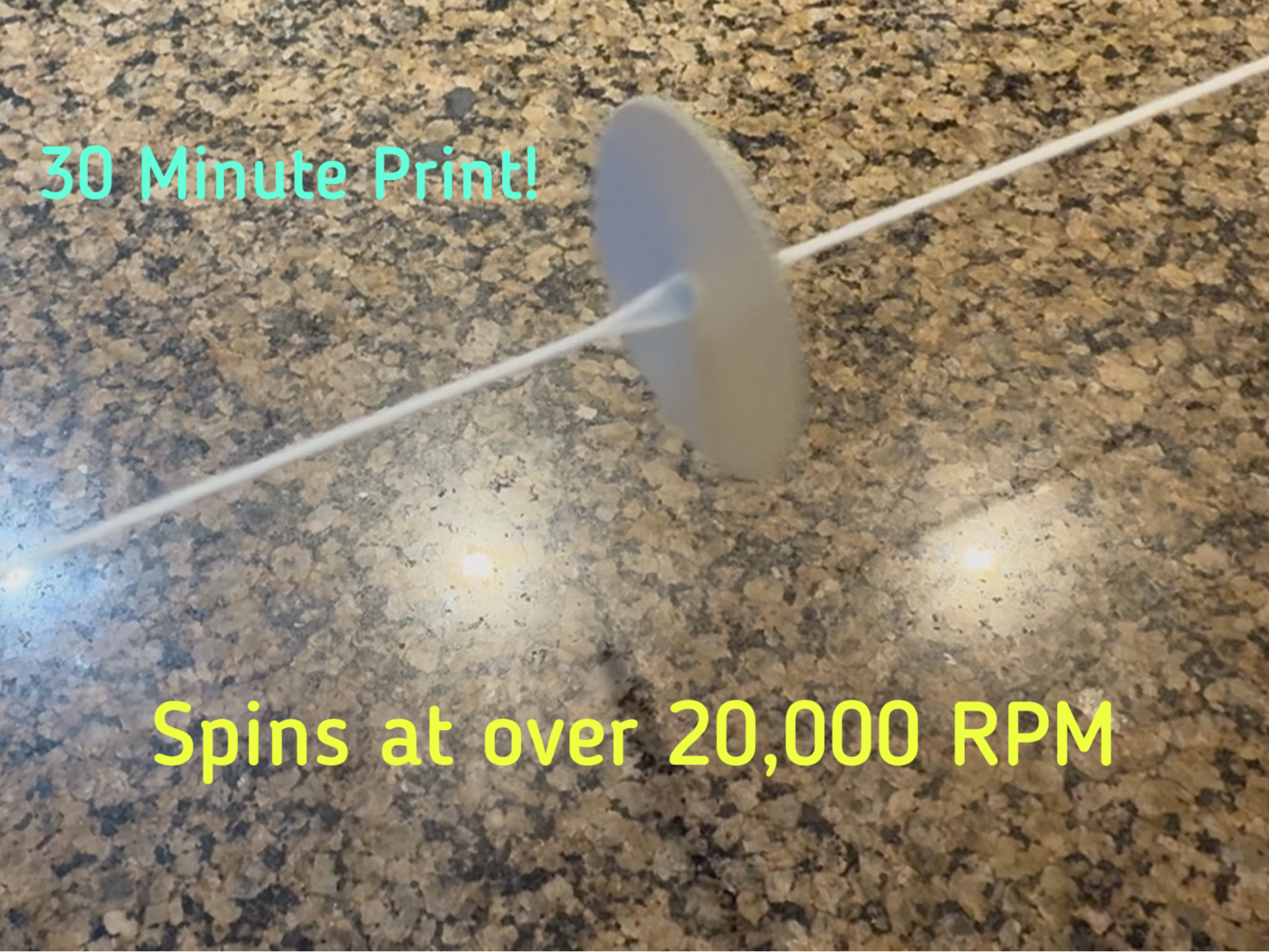 Vortex Spinner 20,000 RPM+ (Print By Object)