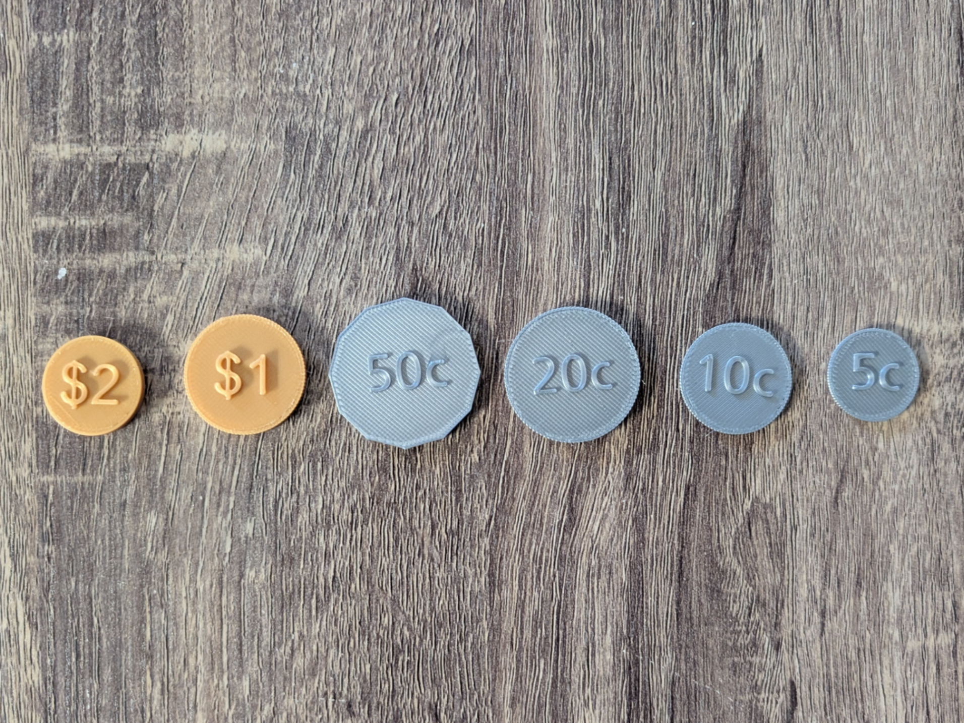 Australian Toy Coins