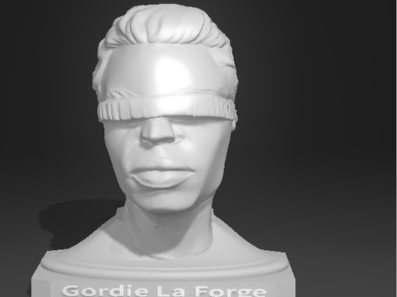 startrek star trek Geordi la-forge bust