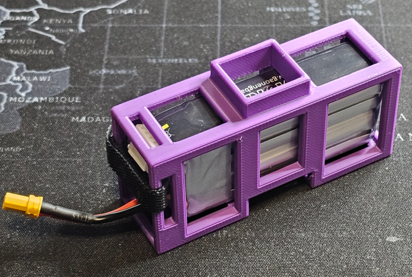 GNB HV 850 mAh 4s battery case
